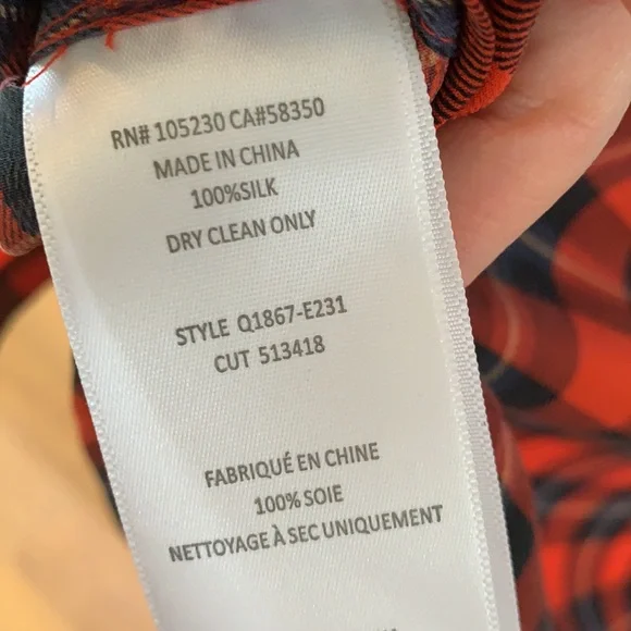 Equipment essential silk button up - Picture 5 of 5